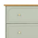 Kommode "Mohea" Celadon Grün, 3 Schubladen Celadongrün