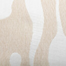 Jacquard-Kissen 'Madini' Beige Leinen, 30x50 cm Leinenbeige