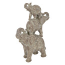 Deko-Elefant 'Abou' H. 31,5 cm Braun