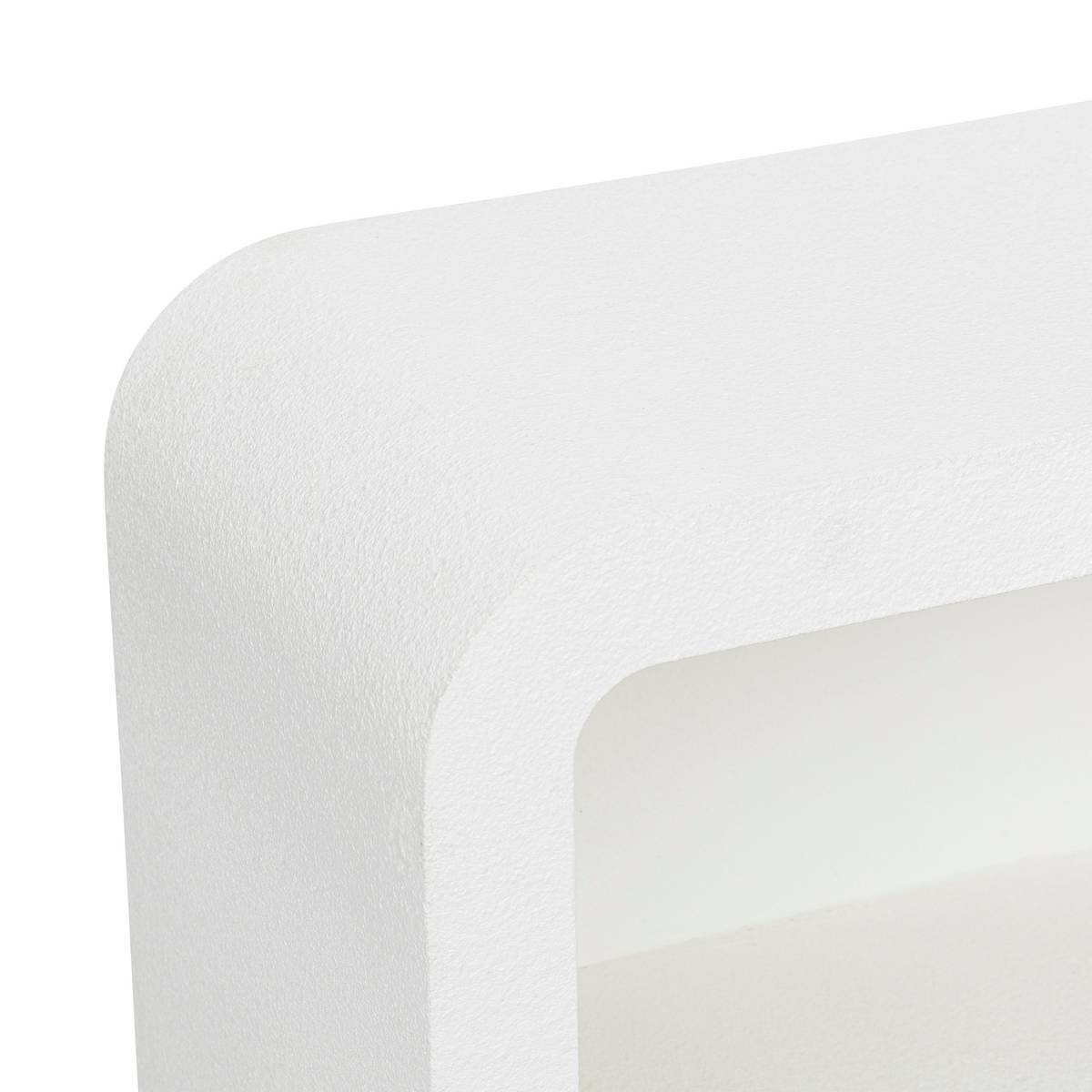 Möbel mit 4 Fächern "Soleya" Weiß, 75x30 cm Weiß