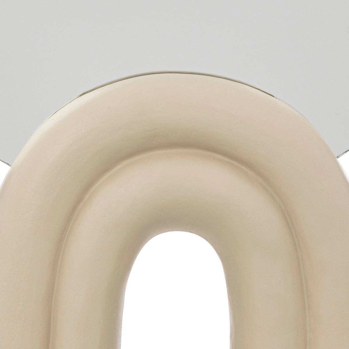 Standspiegel "Wavy Bliss" Wei&szlig;, H.36 cm Wei&szlig;
