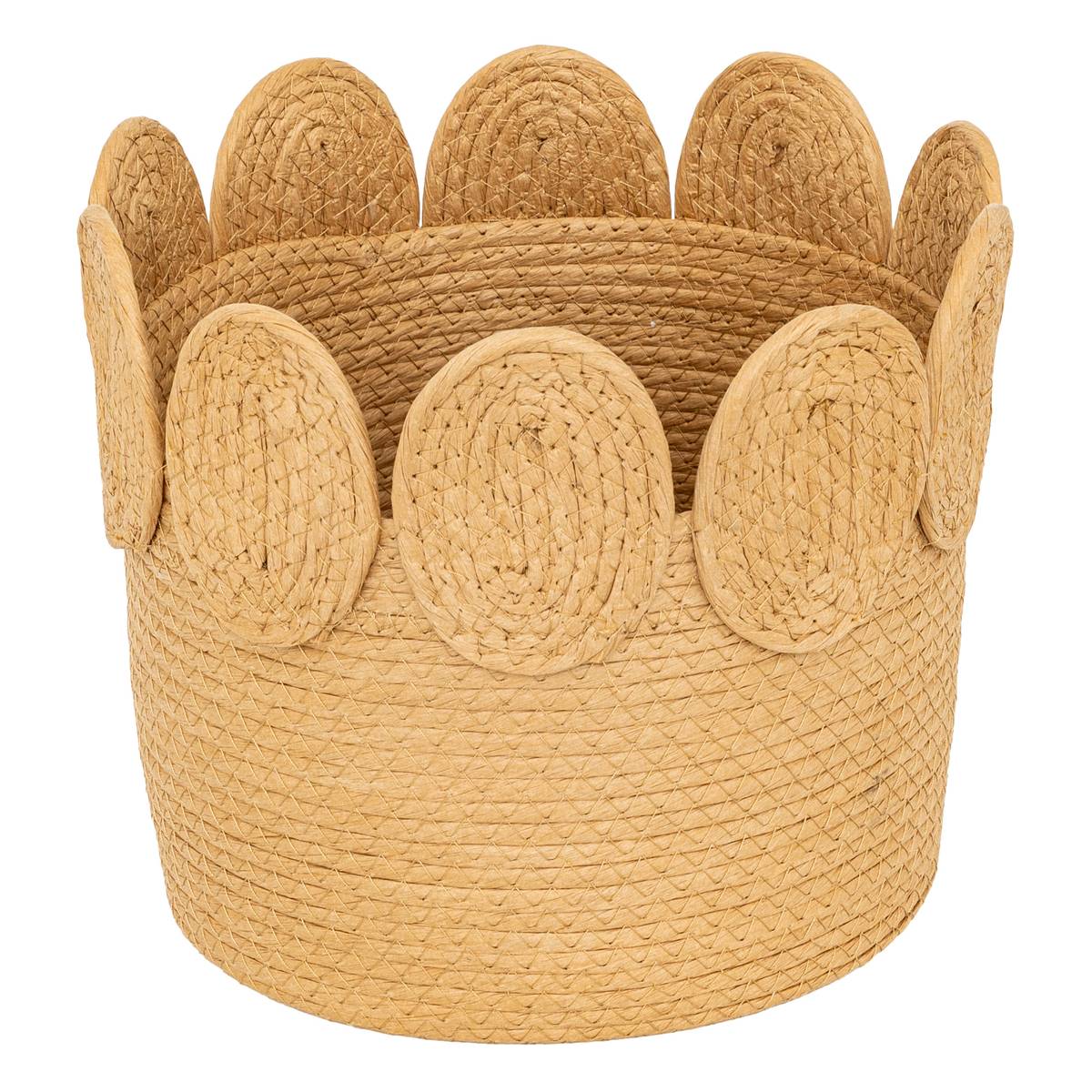 3er-Set runde Körbe "Inuit-Träume" L.22/26/29 cm Beige