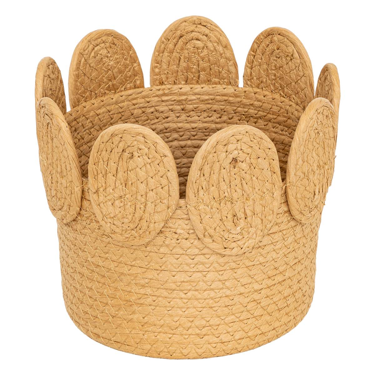 3er-Set runde Körbe "Inuit-Träume" L.22/26/29 cm Beige
