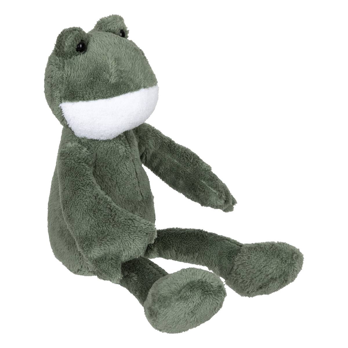 Stofftier Frosch "Loes" Grün, H.35 cm Grün