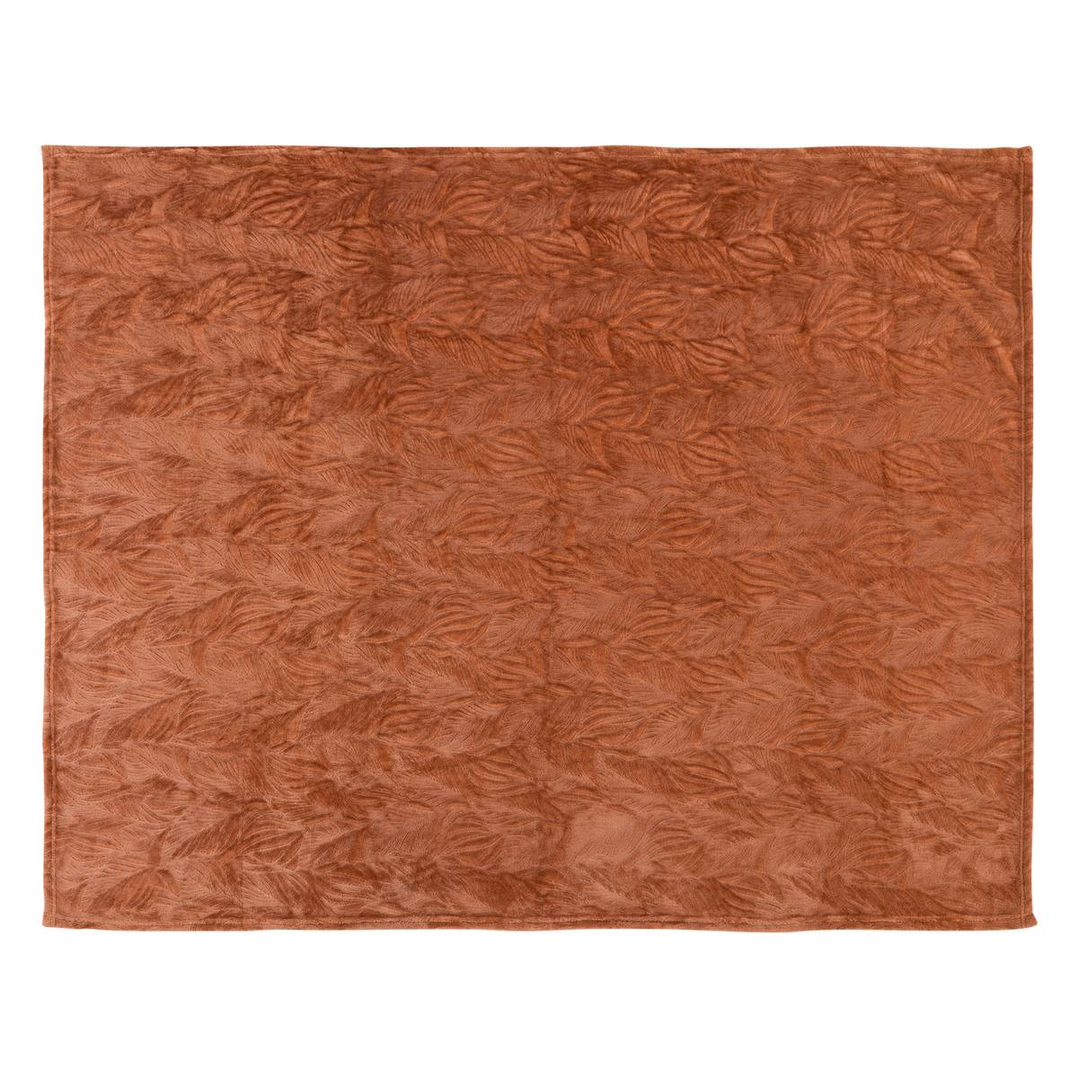 Flanellplaid "Ryo" Terrakotta, 125x150 cm Terrakotta rosa