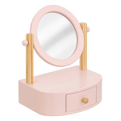 Kindertischfrisier-set "chary" rose, 22x16 cm