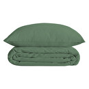 3-teiliges Bettwäscheset "Landiha" Percale, Jadegrün, 240x220 cm Jade