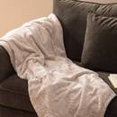 Flanellplaid "Ryo" Beige, 125x150 cm Beige