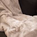Flanellplaid "Ryo" Beige, 125x150 cm Beige