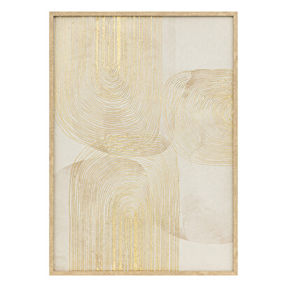 Gerahmter druck auf leinwand "elin" 50x70 cm