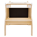 Kindersichtturm "Alba" 3 in 1, H.91 cm Nat&uuml;rliches Holz