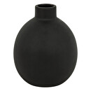 Keramikvase "Rily" Schwarz, H.18 cm Schwarz