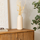 Keramikvase "Rily" Beige, H.30 cm Beige