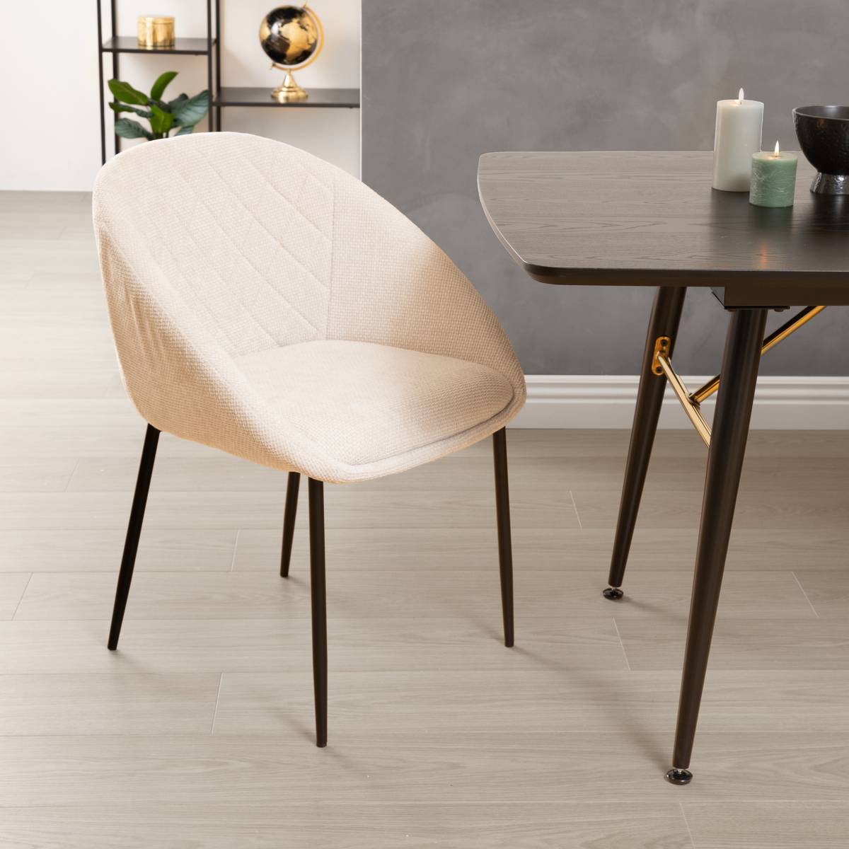 Stuhl "Seliso" Beige, 1 Platz Beige