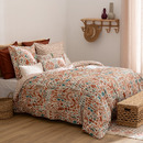 Bettw&auml;sche-Set mit "Ikat"-Druck Mehrfarbig, 240x220 cm Mehrfarbig