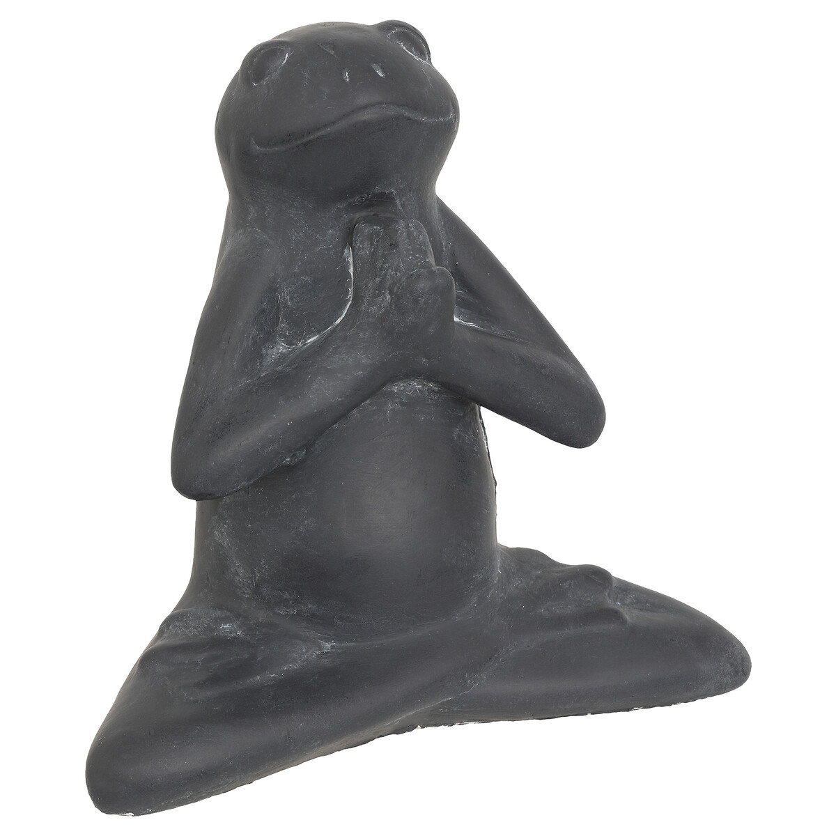 Außenfigur Frosch "Lia" Grau, H.18 cm Grau 1