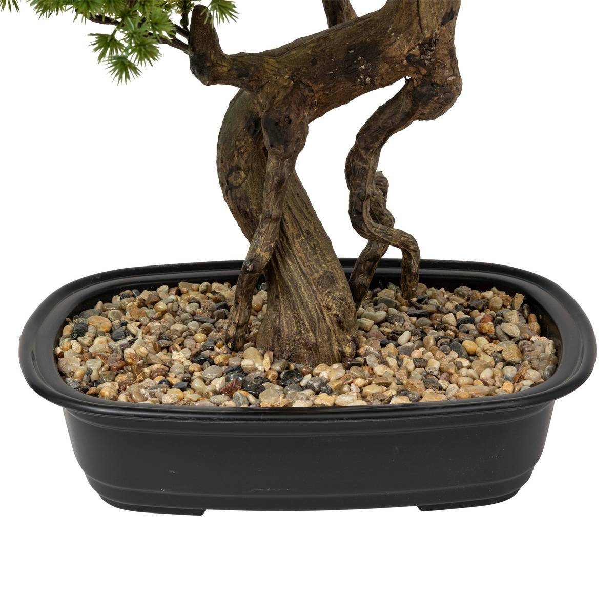 K&uuml;nstlicher Bonsai im Topf "Polin" Keramiktopf, H.86 cm Gr&uuml;n