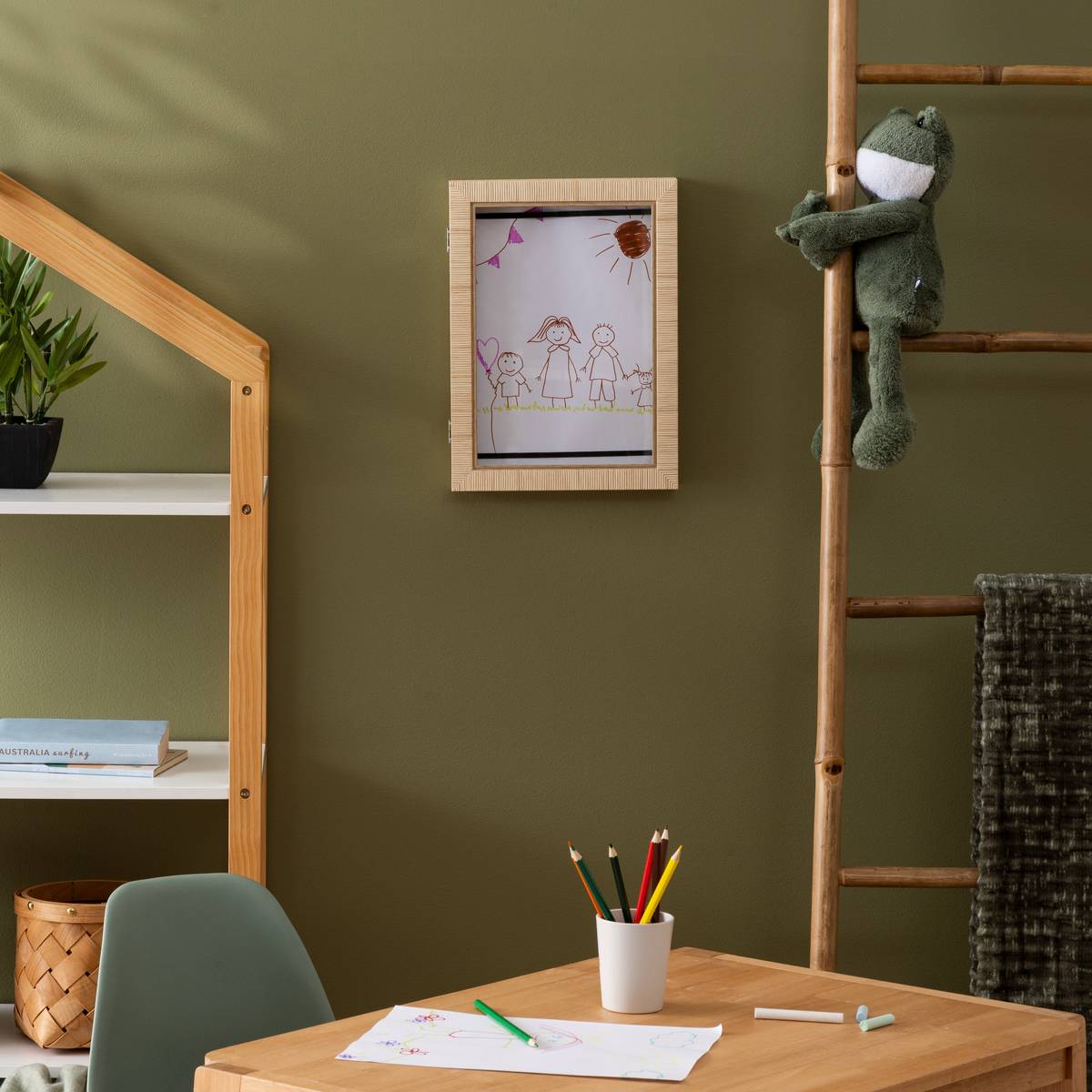 Kinderzeichenrahmen "Thea" Beige, A4 Beige