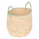 2 Körbe "Wild" Beige, H.24/26 cm Beige