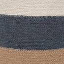 3 Körbe "Oceane" Jute, Mehrfarbig, H.18/24,5/27 cm Mehrfarbig