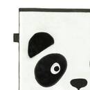 Kinder-Aufbewahrungsbox Panda "Joey" Schwarz & Weiß, 29x29 cm Schwarz und weiß