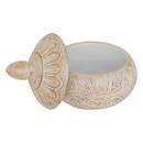 Dekobox "Oriental" Harz, Beige, 15,5x14,5 cm Beige