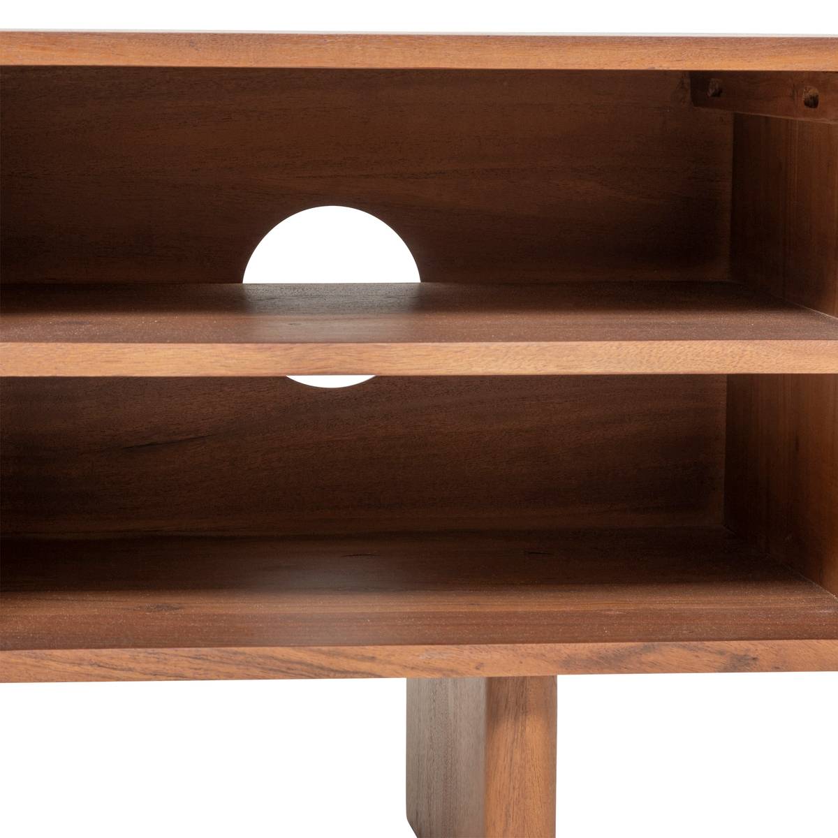 TV-Schrank 2 Türen "Nanda" Braun, 147x45,5x40 cm Braun