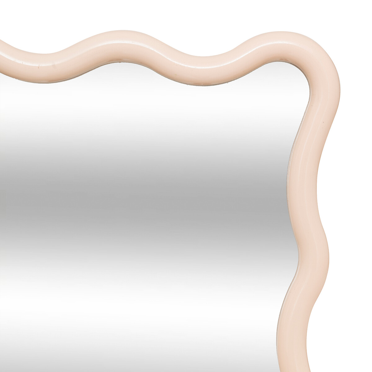 Spiegel Welle Judy , Beige, 60x38 cm