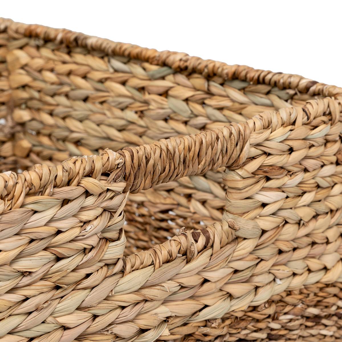 Korb "Ninon" Schilfrohr, Beige, 38x38 cm Beige