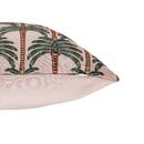ALBIN Leinen Outdoor-Kissenbezug 40 x 40 cm - Polyester Leinenbeige