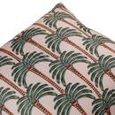 ALBIN Leinen Outdoor-Kissenbezug 40 x 40 cm - Polyester Leinenbeige