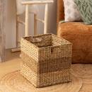 Korb "Ninon" Schilfrohr, Beige, 38x38 cm Beige
