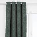 Vorhang "Weide" Jacquard, Khakigrün, 135x260 cm Dunkelgrün