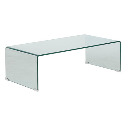 Couchtisch "lenia" transparent, 110x55x38 cm