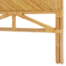 Kopfteil "Tanae" Rattan, Beige, 160x105 cm Beige