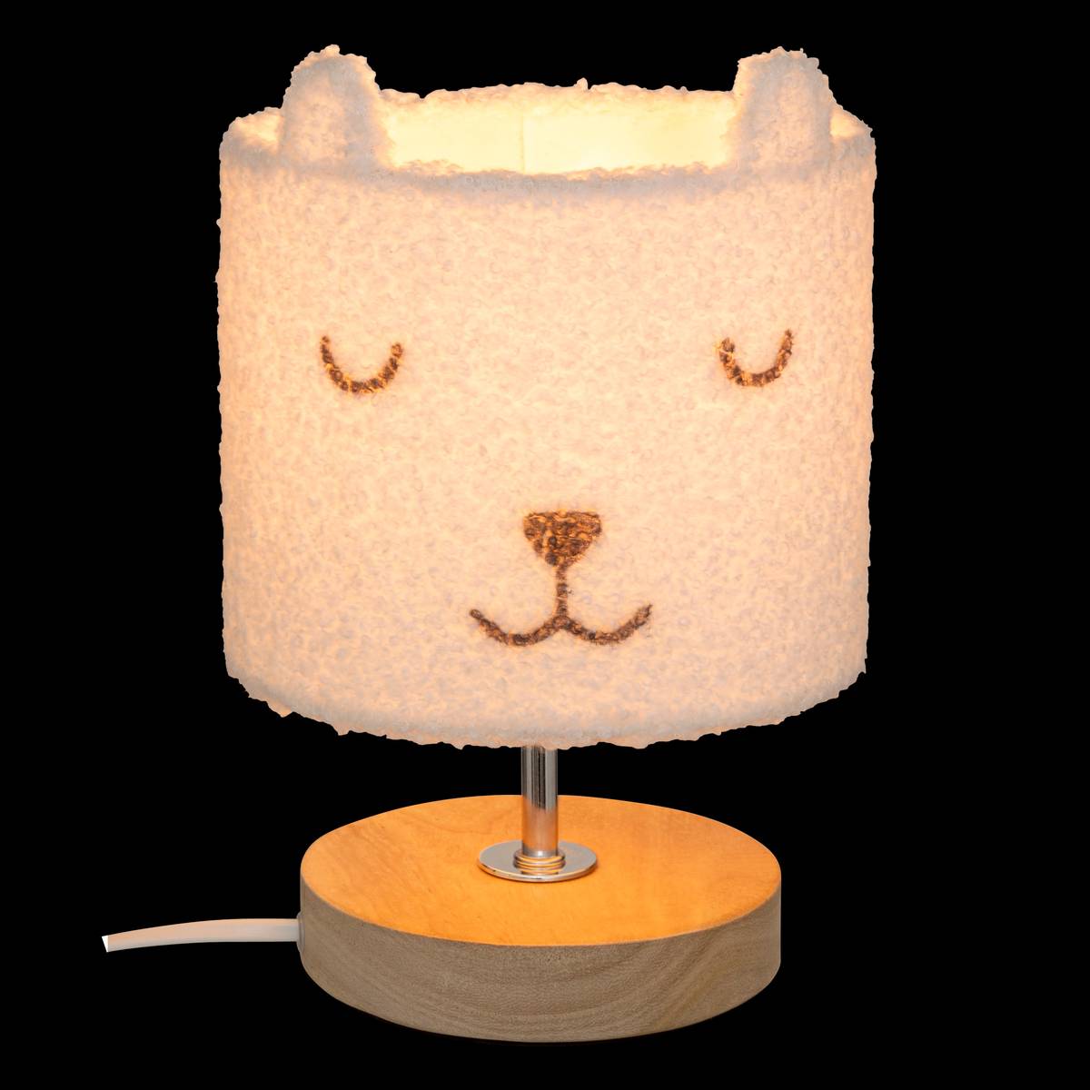 Children's Table Lamp Sector "Toxey" White, H.23 cm White