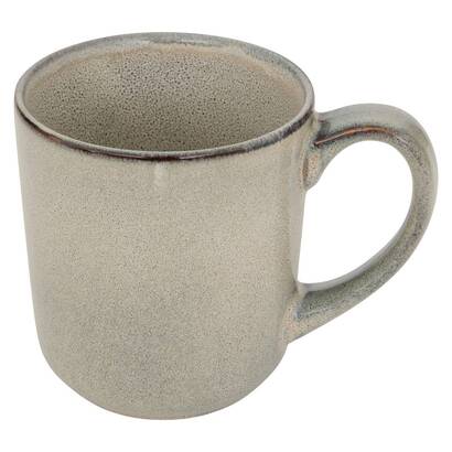 Mug  "unknown land" earthenware, 420 ml, green