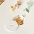Children's Side Table "Softness" White, 54x42 cm White