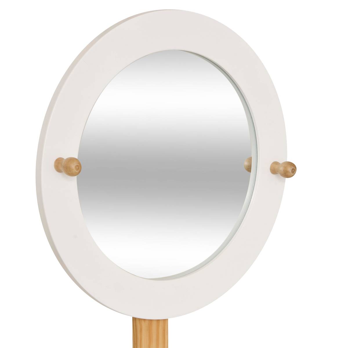 "Bella" Children's Vanity and Stool H.89.2 cm, White White