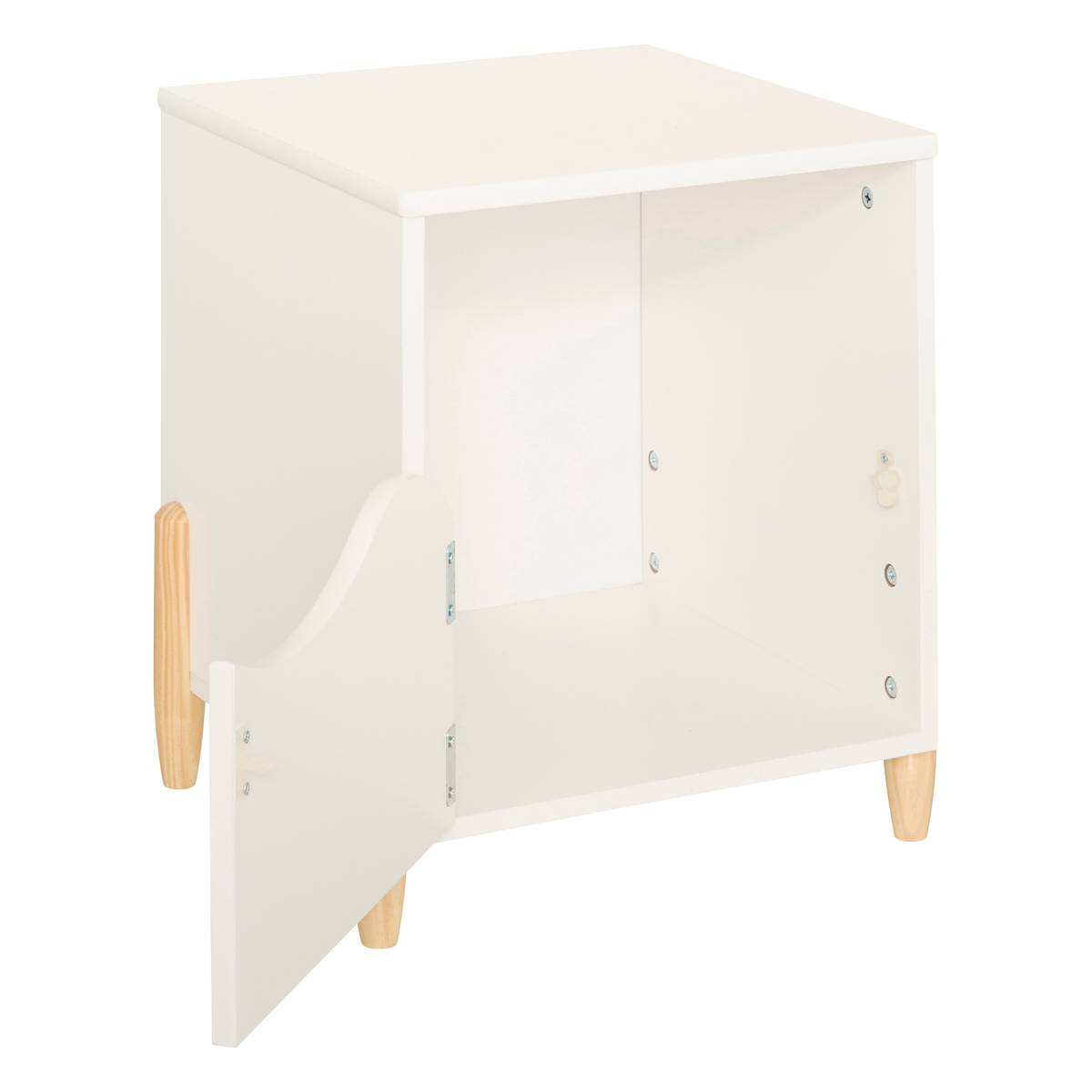 Children's Nightstand "Gentleness" White, 35.5x40 cm White