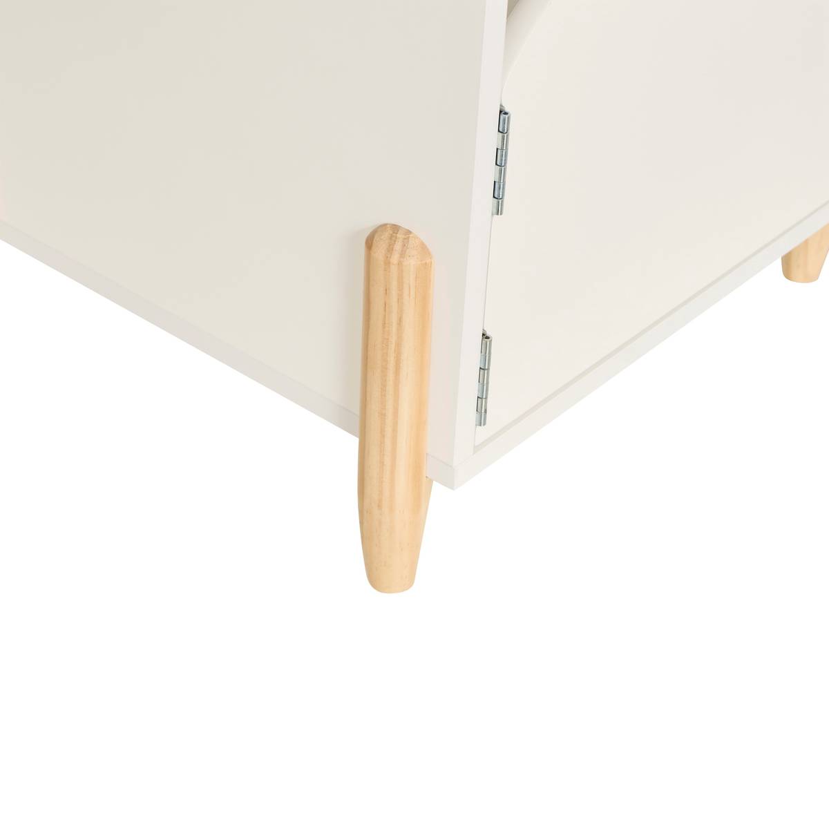 Children's Nightstand "Gentleness" White, 35.5x40 cm White