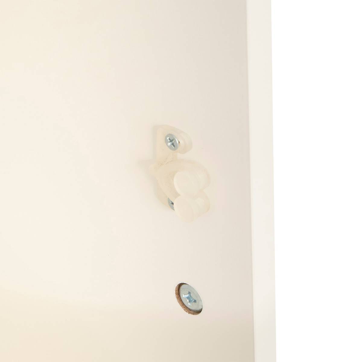 Children's Nightstand "Gentleness" White, 35.5x40 cm White