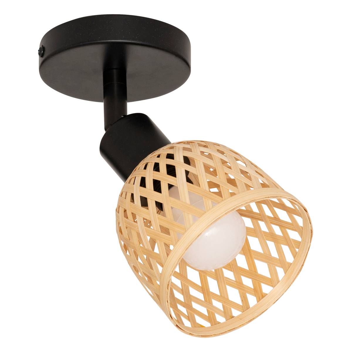 Wall/Ceiling Light "Lio" Beige, 10x10 cm Blue