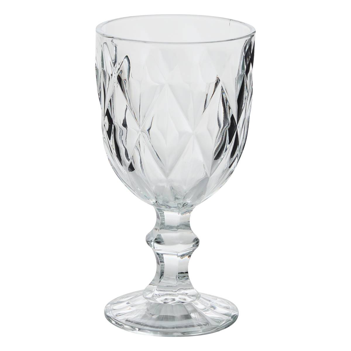 Set of 6 wine glasses "Lea" Glass, 235 ml, Transparent Transparent