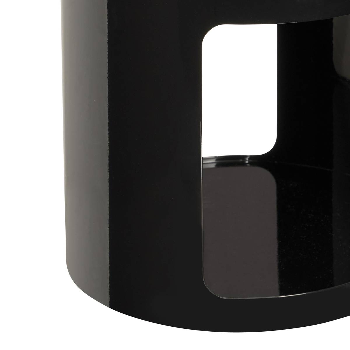 Side Table "Ashdal" Black, 32.5x32.5 cm Black