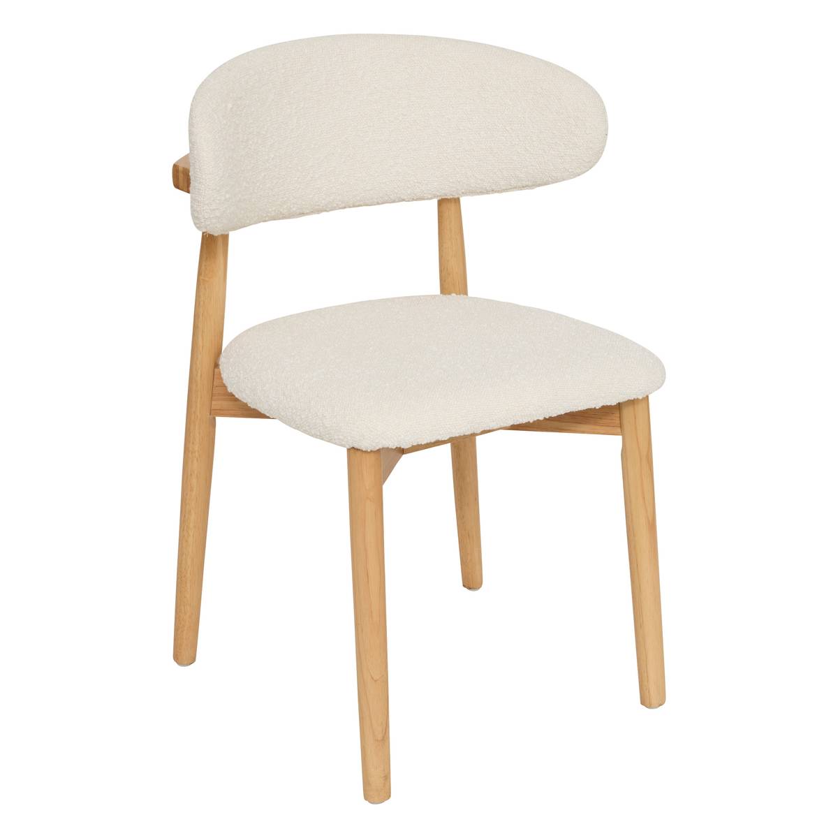 Set of 2 "Sari" chairs White White