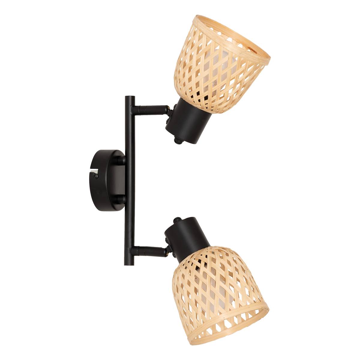 Wall/Ceiling Light "Lio" Beige, 28x17 cm Black