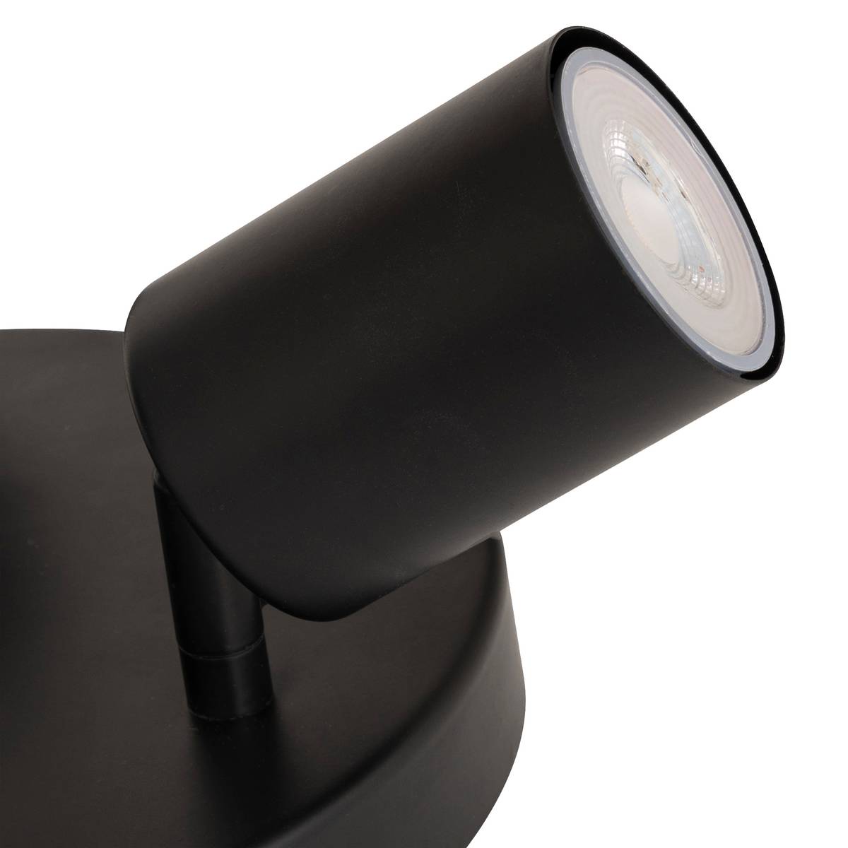 Ceiling Light "Vico" Black, 20x20 cm Beige