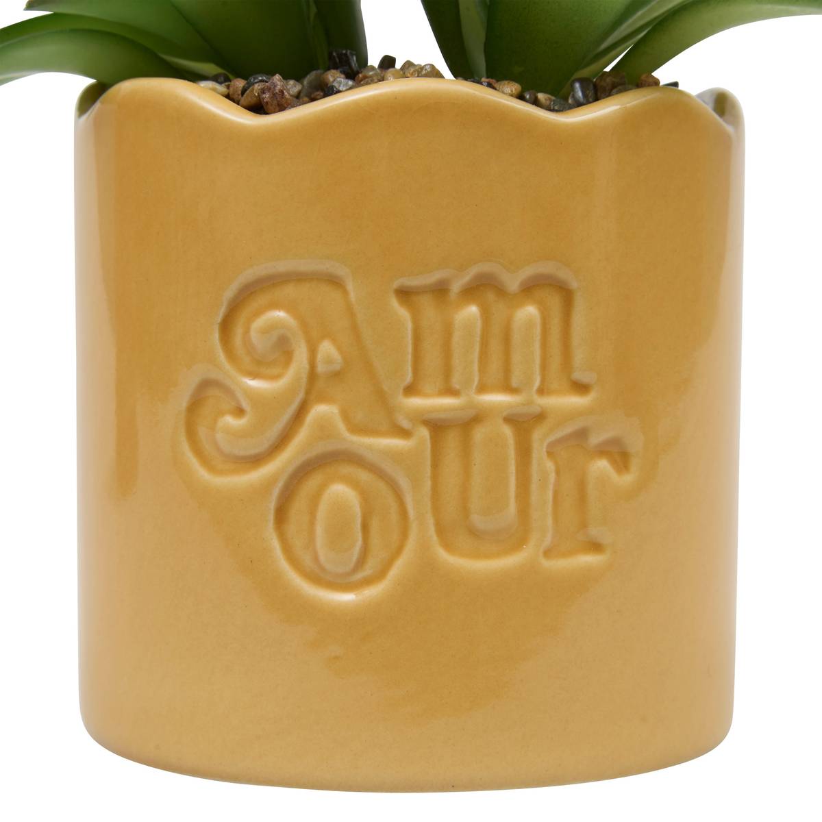 Artificial Potted Plant "Cheri" 13x10 cm Green
