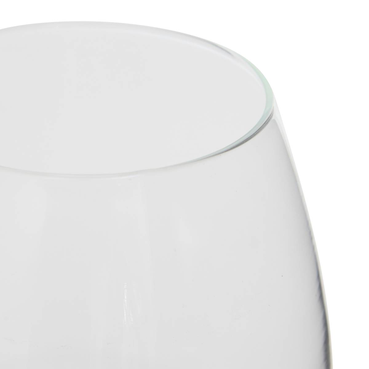 Candle Holder "Wonj" Transparent, 13.5x13.5 cm Transparent